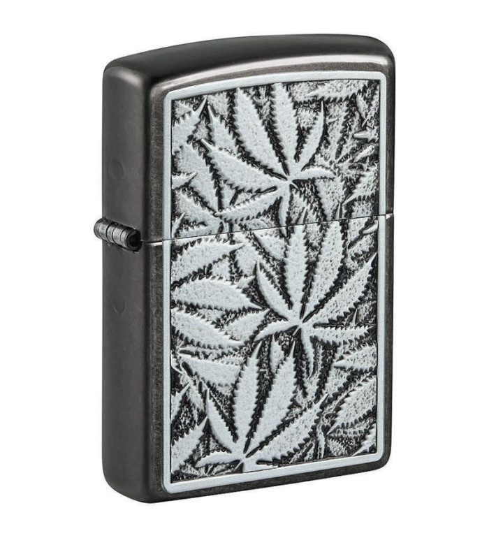 Zippo Cannabis Emblem Design запалка