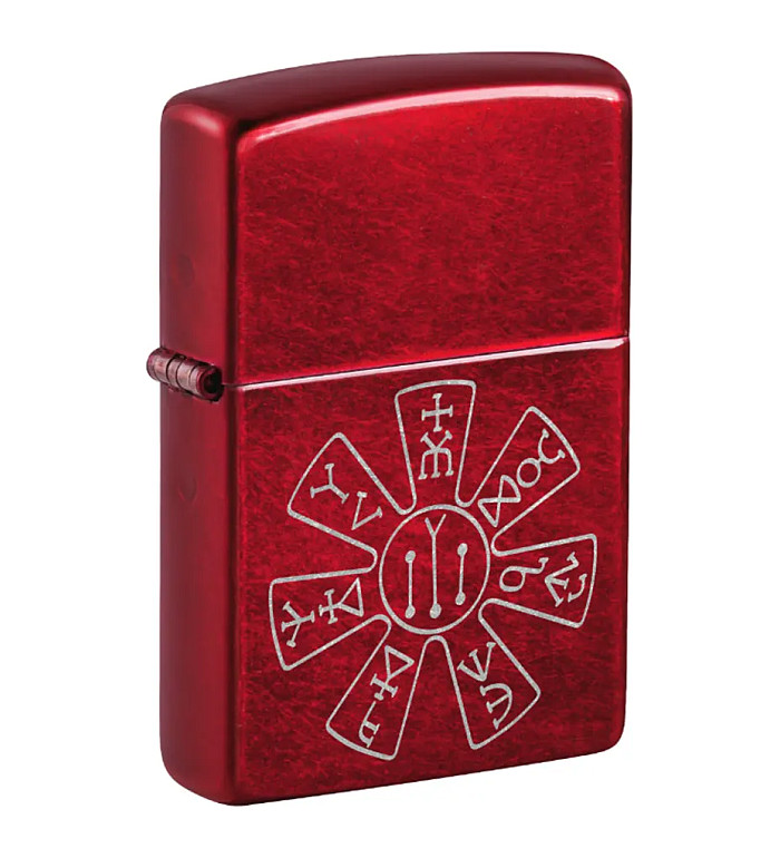Zippo запалка розетата от плиска