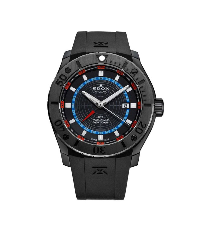 EDOX CLASS 1 GMT AUTOMATIC 43MM 93005 37N NOBU