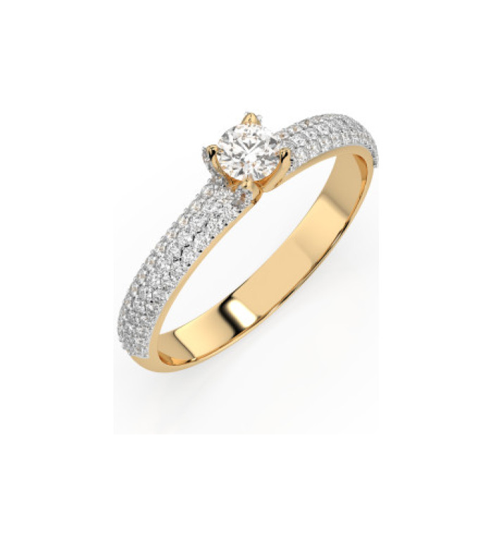 Cara Diamanti златен пръстен с диаманти K101-10023Y