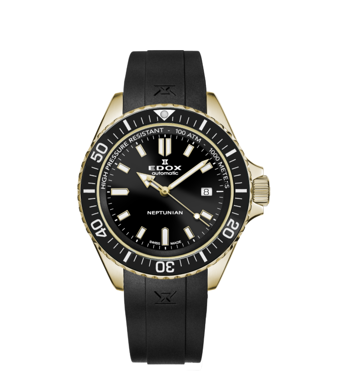 EDOX NEPTUNIAN AUTOMATIC 44MM MEN'S WATCH  80120 37JCA NID