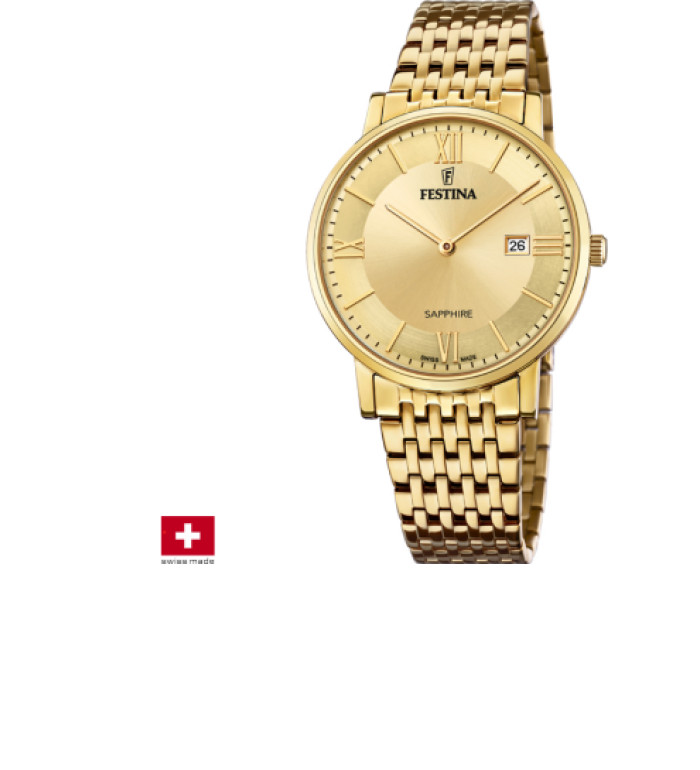FESTINA SWISS MADE 39.3MM F20020/2