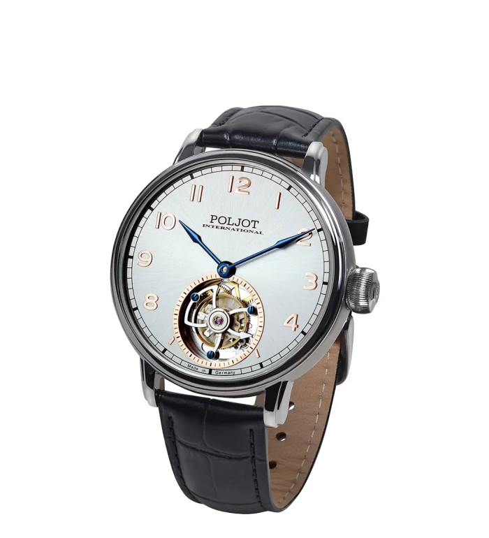 Poljot International Tourbillon Limited Edition 100PCS 3400.T-XVIII-SS
