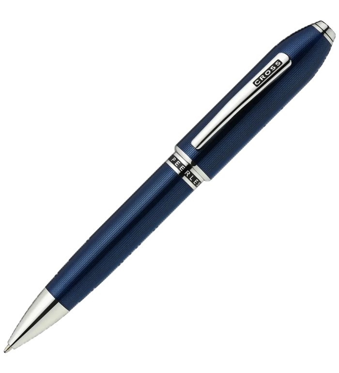 Химикалка Cross Peerless Cobalt Blue with Polished Chrome Appointments