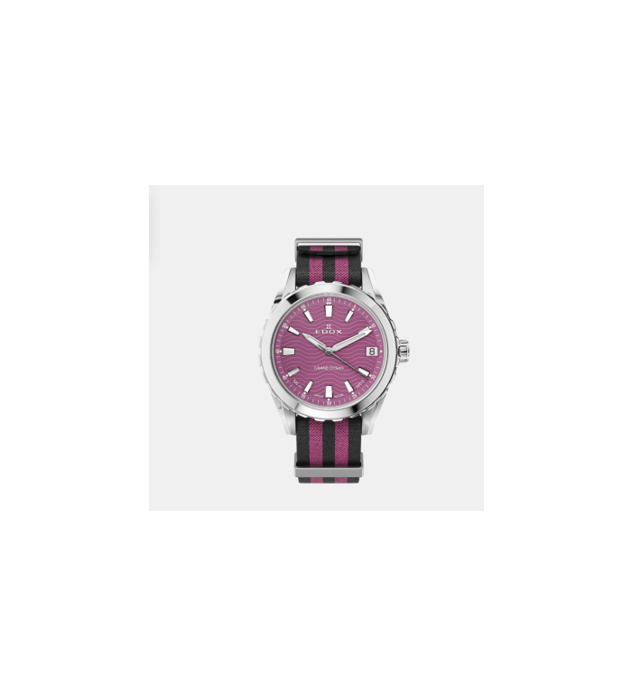 EDOX GRAND OCEAN DATE LADIES 33 ММ 53103-3NAVN-VION