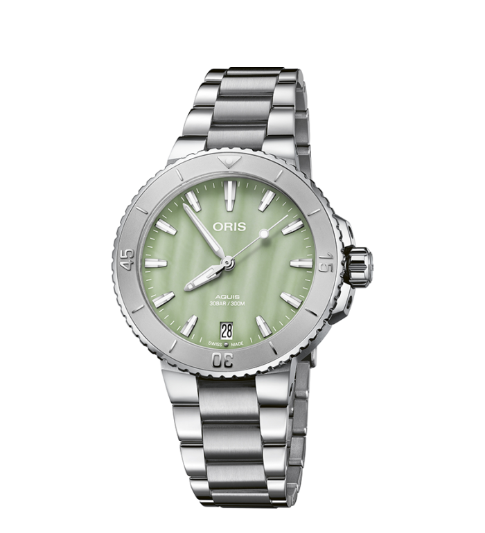 ORIS AQUIS DATE 36.5MM 733 7770 4157-07 8 18 05P