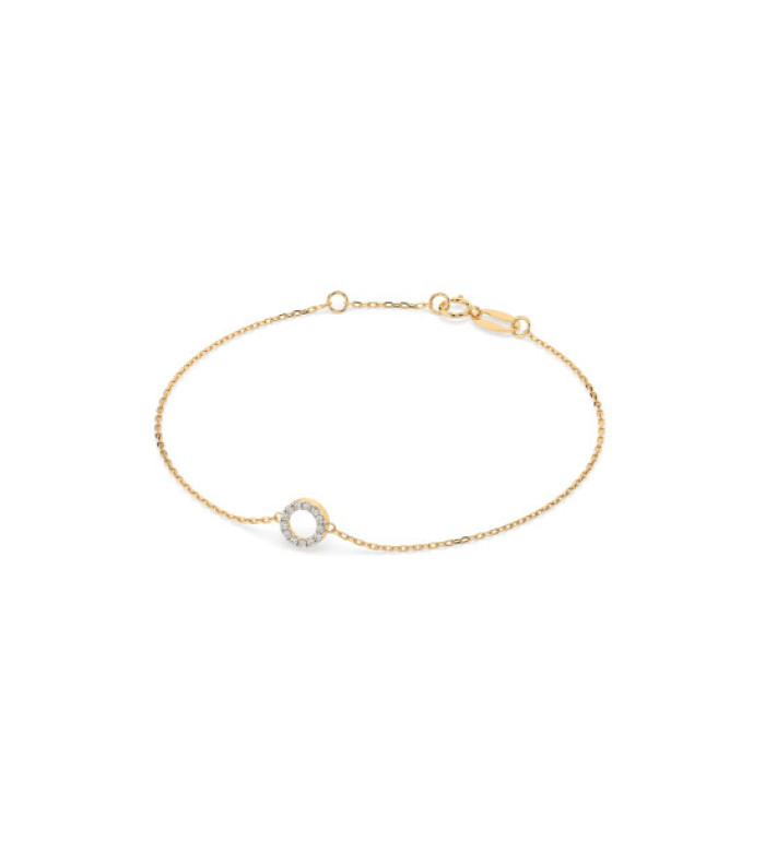 Cara Diamanti златна гривна с диаманти K105-10015Y