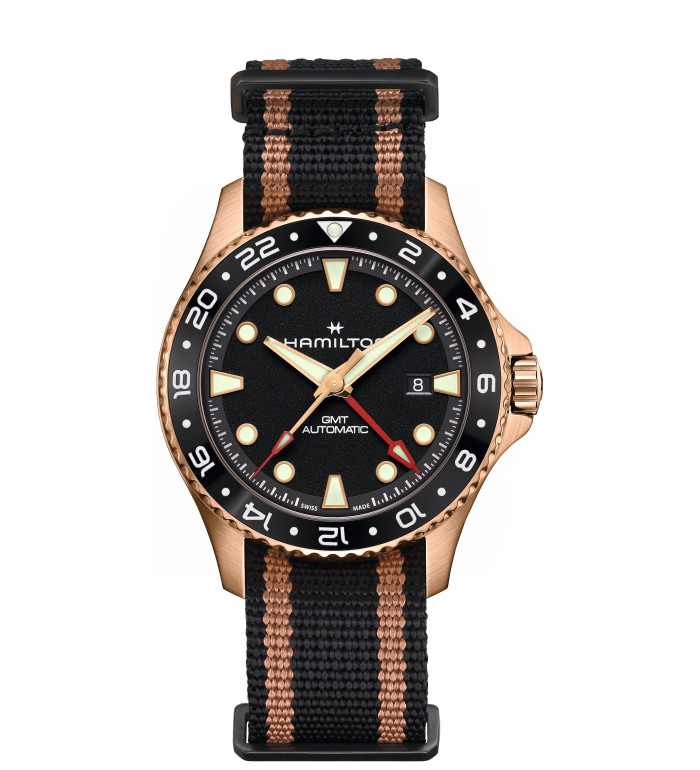 HAMILTON KHAKI NAVY SCUBA AUTOMATIC GMT 43 ММ H82565930