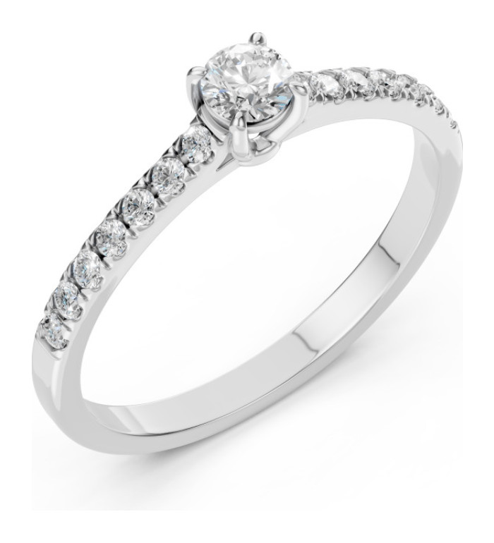 Cara пръстен с диаманти 0.30 + 0.21 ct GIA сертификат K101-10012W