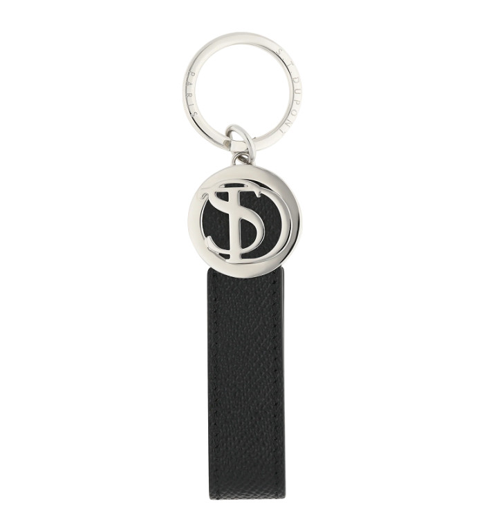 S.T.Dupont Keyrings Leather Black ключодържател