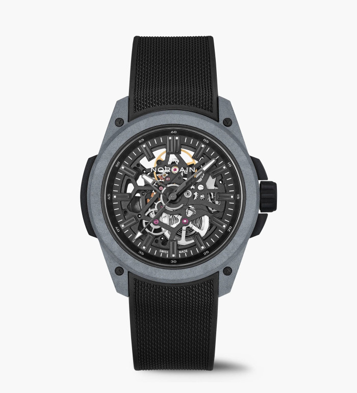 NORQAIN Wild ONE Skeleton 42mm Grey N3000.07Q42.B18