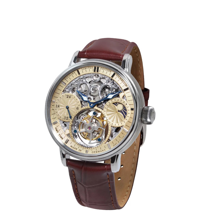 POLJOT INTERNATIONAL TOURBILLON SKELETON GMT 43MM LIMITED EDITION 100PIECES  3360.T05