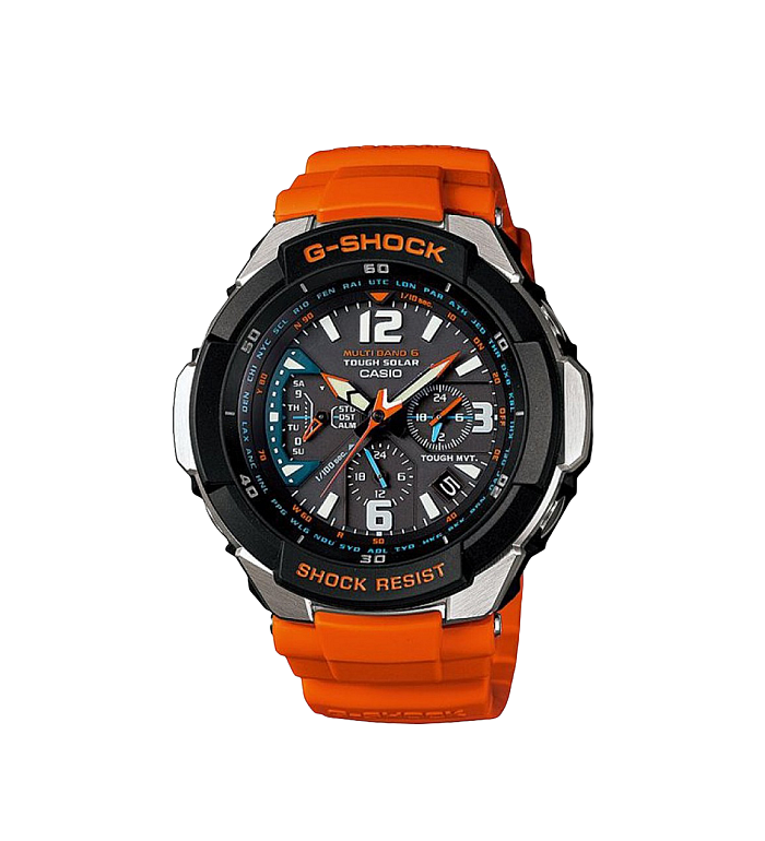 ЧАСОВНИК CASIO G-SHOCK PREMIUM WAVECEPTOR SOLAR GW-3000M-4AER
