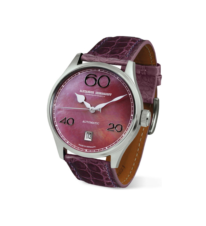 ALEXANDER SHOROKHOFF LADY AUTOMATIC 39MM LADIES WATCH AS.LA01-25***