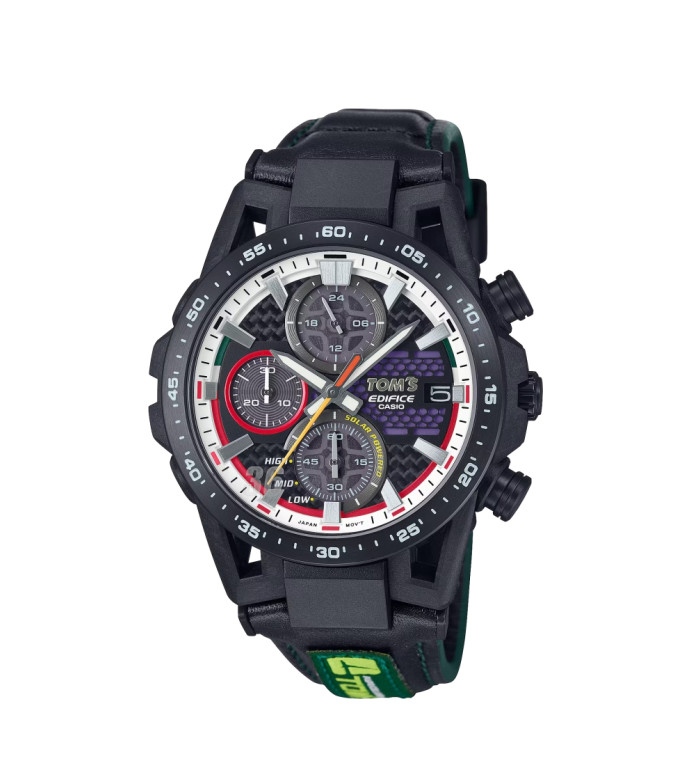 CASIO EDIFICE CARBON SOLAR LIMITED EDITION TOM'S 50TH ANNIVERSERY EFS-S641TMS-1AER