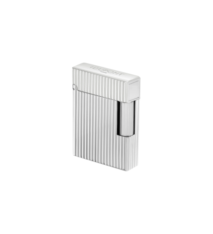 Запалка S.T.Dupont Ligne 1 Guilloche Silver C14021