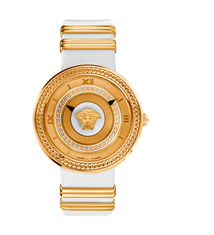 VERSACE V-METAL ICON 40MM LADIES WATCH VLC04 0014