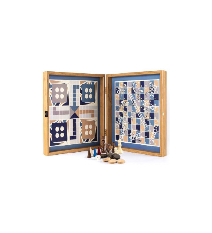 Комплект 4 в 1 Manopoulos - Navy Blue Colour, 34x34 см