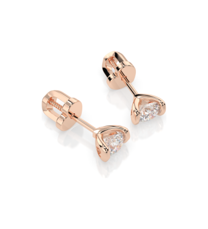 Cara обеци с GIA сертифицирани диаманти K102-10016R