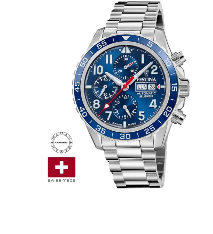 Festina Swiss Made Aviator North Chrono Automatic F20055/3