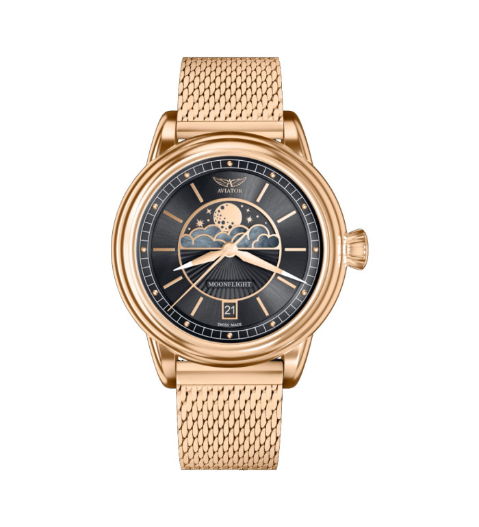 AVIATOR DOUGLAS MOONFLIGHT 36MM V.1.33.2.253.5