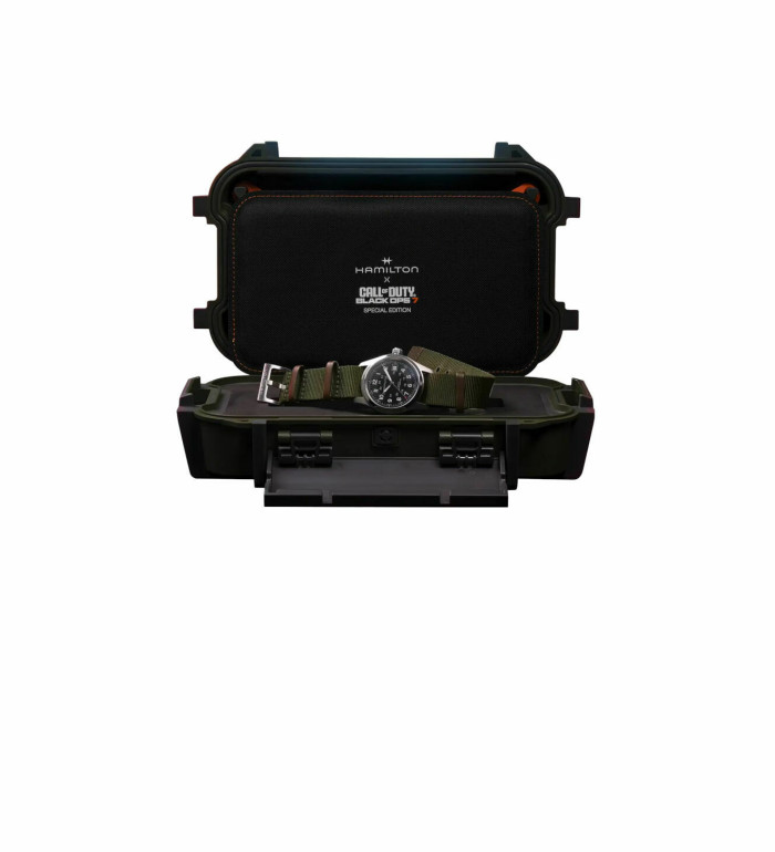 HAMILTON KHAKI FIELD AUTO 38ММ CALL OF DUTY SPECIAL EDITION 5000pcs H70475930