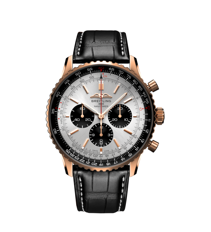 BREITLING NAVITIMER 01 CHRONOGRAPH RED GOLD 46 RB0137241G1P1