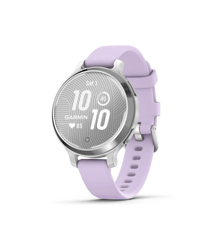 Garmin Lily 2 Active Silver Purple с Jasmine силиконова каишка