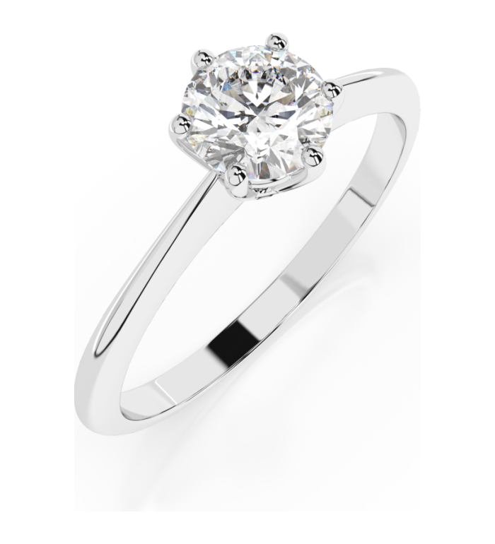 Cara пръстен с диамант 0.3 ct GIA сертификат K101-10027W