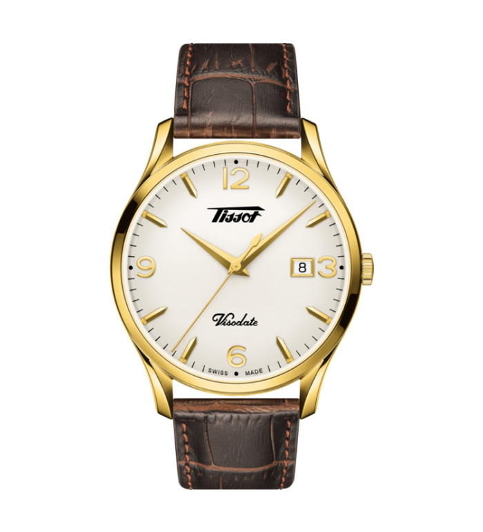 TISSOT HERITAGE VISODATE QUARTZ 40MM MEN'S WATCH T118.410.36.277.00