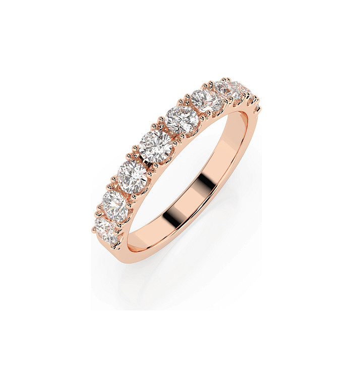 Cara пръстен с диаманти 0.78 ct – ЗЛАТНО БИЖУ 14К K101-10044/3R/14K