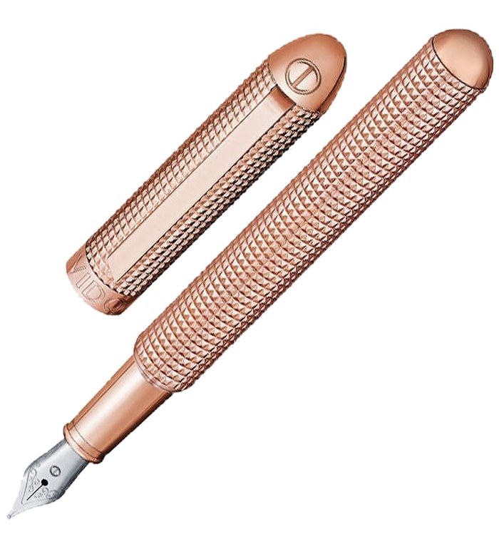 Писалка DAVIDOFF - Paris, Rose Gold, 18k златно покритие