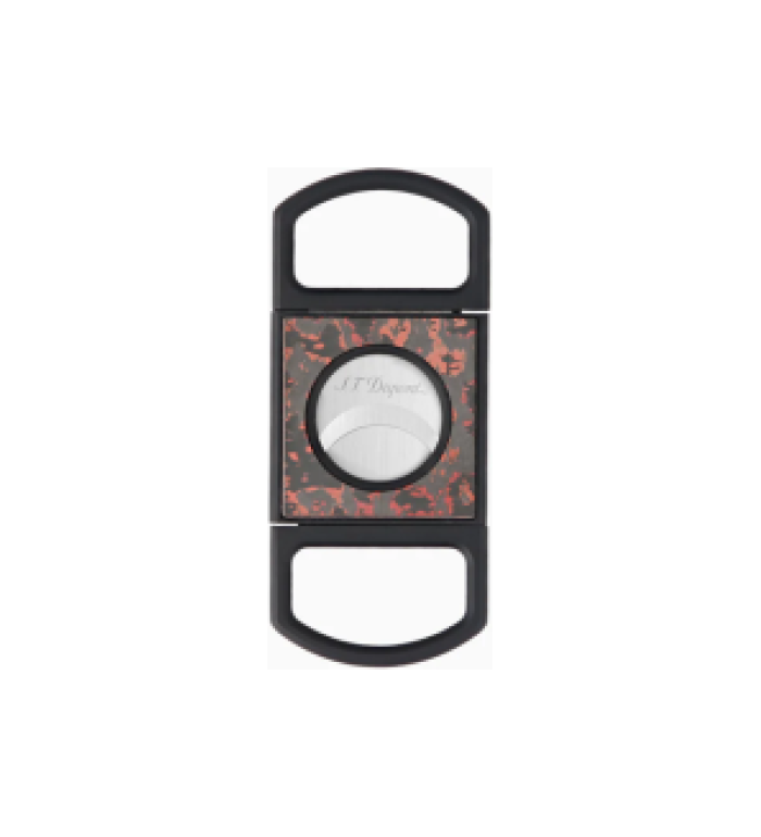 Резачка за пури S.T.Dupont FIERY LAVA CARBON CIGAR CUTTER 3397FL
