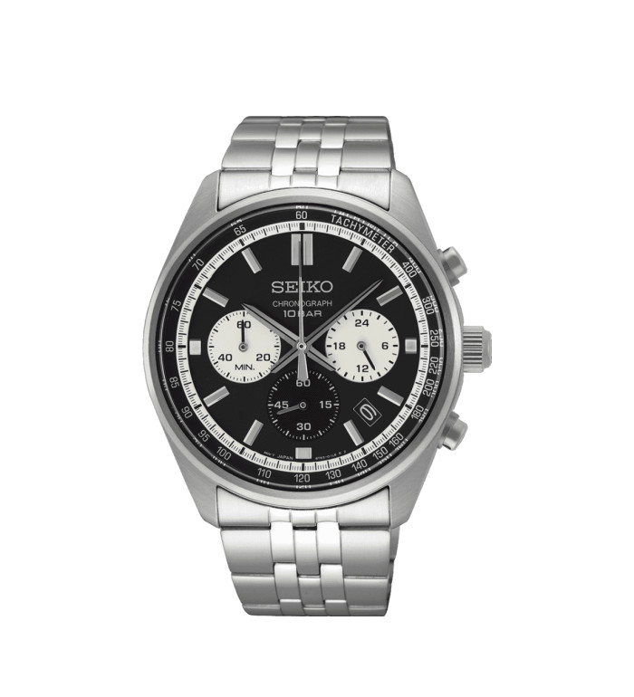 SEIKO SPORT CHRONO QUARTZ  42MM MEN'S WATCH SSB429P1