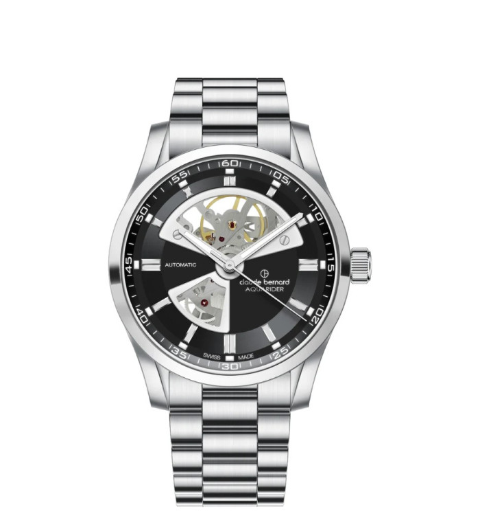 CLAUDE BERNARD AQUARIDER OPEN HEART 42MM 85030 3M NIN