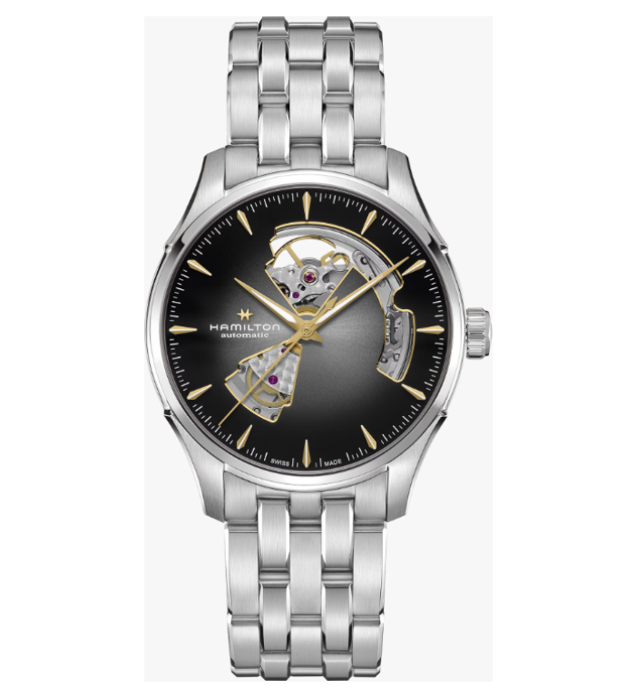 HAMILTON JAZZMASTER OPEN HEART AUTO 40MM H32675181