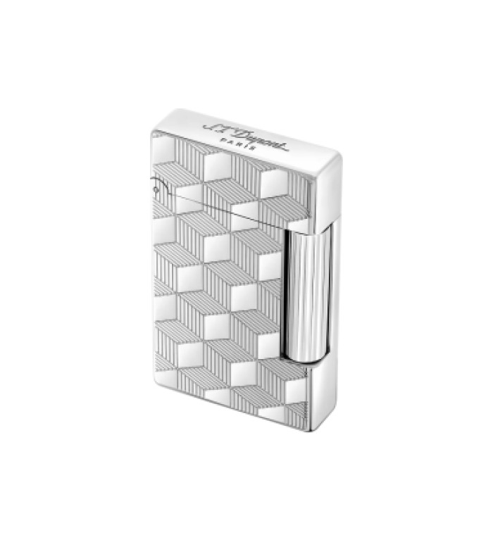 Запалка S.T. Dupont Initial Guilloche Palladium 20840