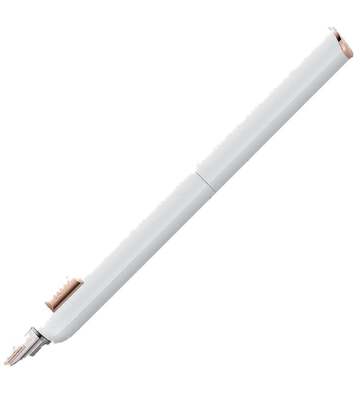Писалка Lamy - Dialog Cc, F перо, бяла