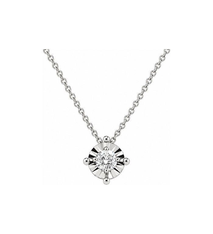 Cara Diamanti златно колие с диамант CLN1559G/0.08ctSI/H