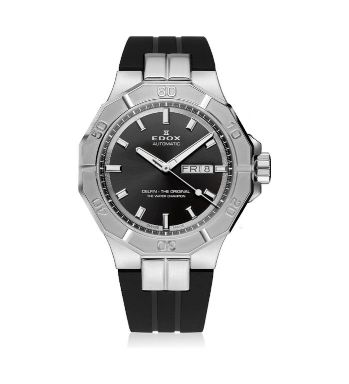 EDOX DELFIN DAY DATE AUTOMATIC 43MM MEN'S WATCH  88008 3CA NIN