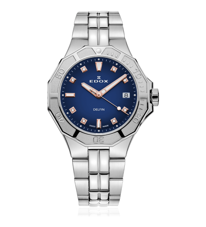 EDOX DELFIN DIVER LADY 38ММ LADIES WATCH 53020 3M BUDDR
