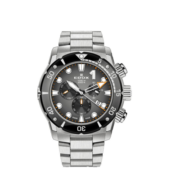 EDOX CO-1 QUARTZ 45MM MEN'S WATCH 10242 TINM GIDNO