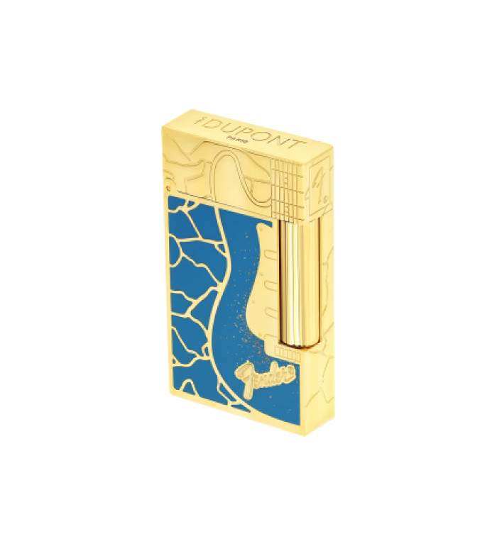 Запалка S.T.Dupont Linge 2 Fender blue C16026CL