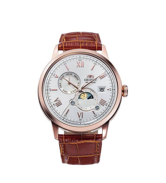 ЧАСОВНИК ORIENT SUN AND MOON 42MM RA-AK0801S
