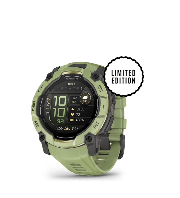 GARMIN INSTINCT® 3 50 ММ AMOLED ФЕРН ГРИЙН С ФЕРН ГРИЙН КАИШКА 010-03020-02
