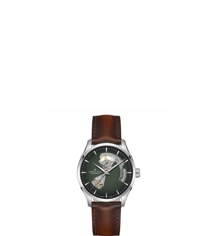 HAMILTON JAZZMASTER OPEN HEART AUTO 40MM H32675560
