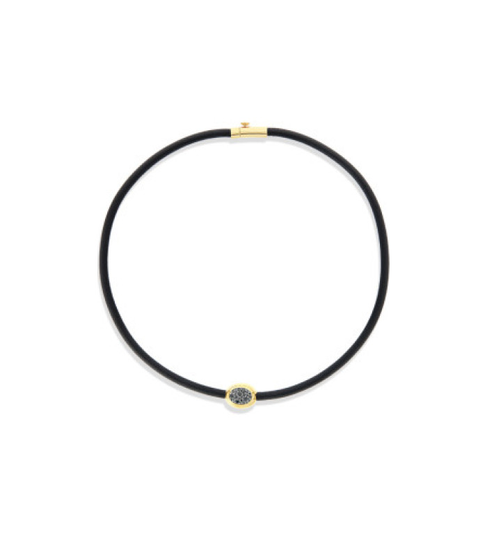 Nanis DUO колие черни диаманти CS1-613