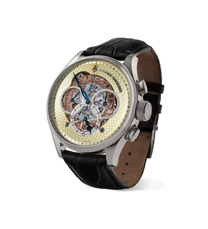 ALEXANDER SHOROKHOFF CHRONO REGULATOR 43.5MM LIMITED EDITION 68PIECES AS.CR02-2