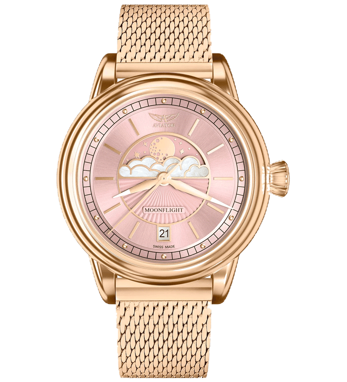 AVIATOR DOUGLAS MOONFLIGHT 36MM V.1.33.2.258.5