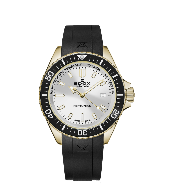 EDOX NEPTUNIAN AUTOMATIC 44MM MEN'S WATCH 80120 37JCA AID